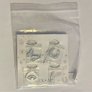 Alex and Ani Wine Charm Set Evil Eye Manifestation Lucky Charms Gift